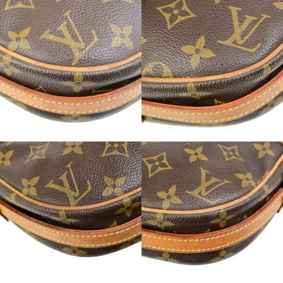 LOUIS VUITTON Jeune Fille PM Shoulder Bag Monogram Leather Brown M51227 80ED003 - Picture 4 of 15